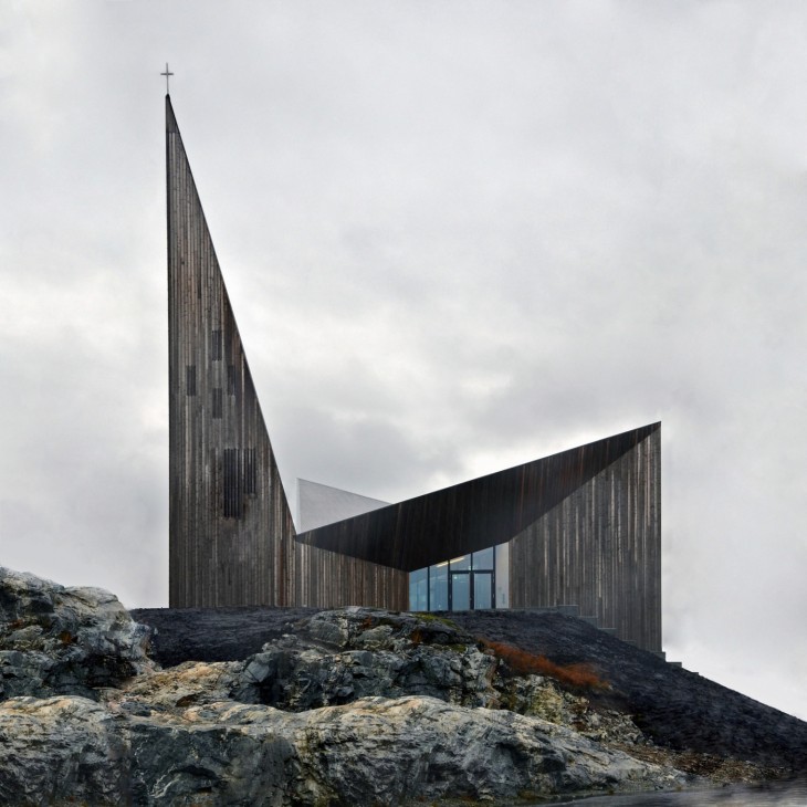 Church Knarvik by Reiulf Ramstad Architects (1)