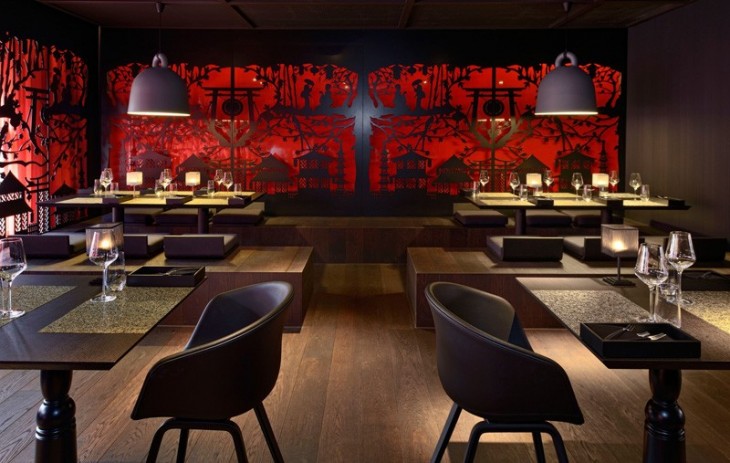 Take a look at the luxury interior of the Kameha Grand Zurich Hotel