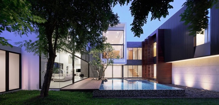 House in Bangkok by Ayutt and Associates