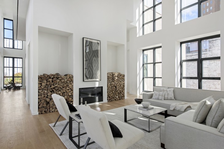 Penthouse in TriBeCa by AA Studio