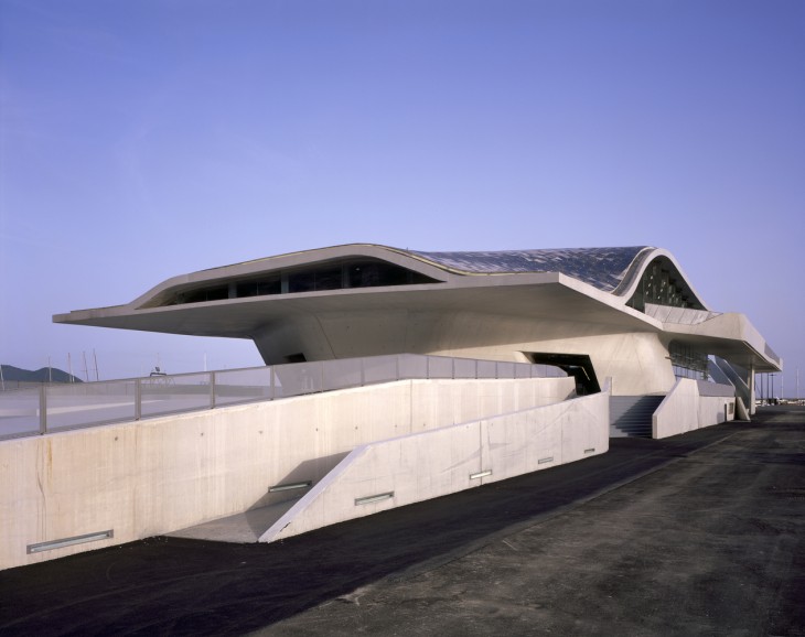 Salerno Maritime Terminal by Zaha Hadid Architects