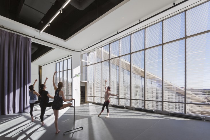 Greenhill School, Marshall Family Performing Arts Center, Location: Dallas TX, Architect: Weiss/Manfredi Architects