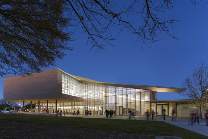 Greenhill School, Marshall Family Performing Arts Center, Location: Dallas TX, Architect: Weiss/Manfredi Architects