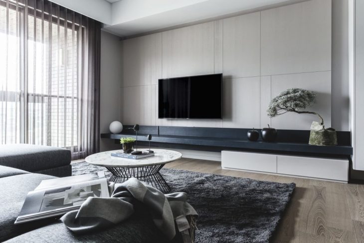 Contemporary Apartment by Taipei Base Design Center