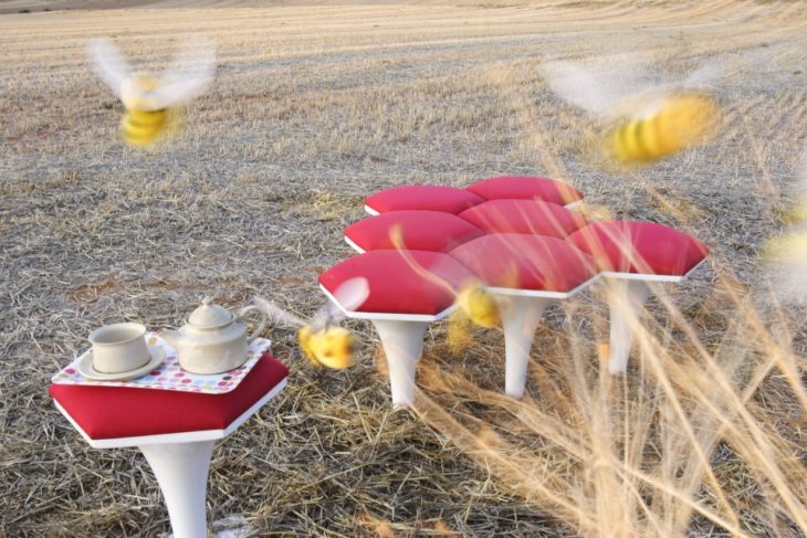 Bee Stool by Stone Designs