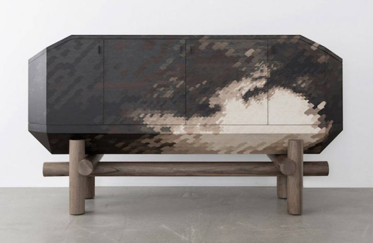 Marquetry The Sleeping Beauty by Ymer & Malta and Benjamin Graindorge