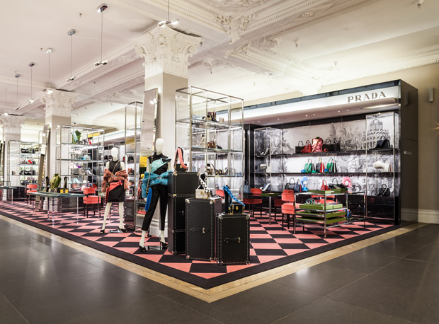 Modular Design in PRADA Stores 