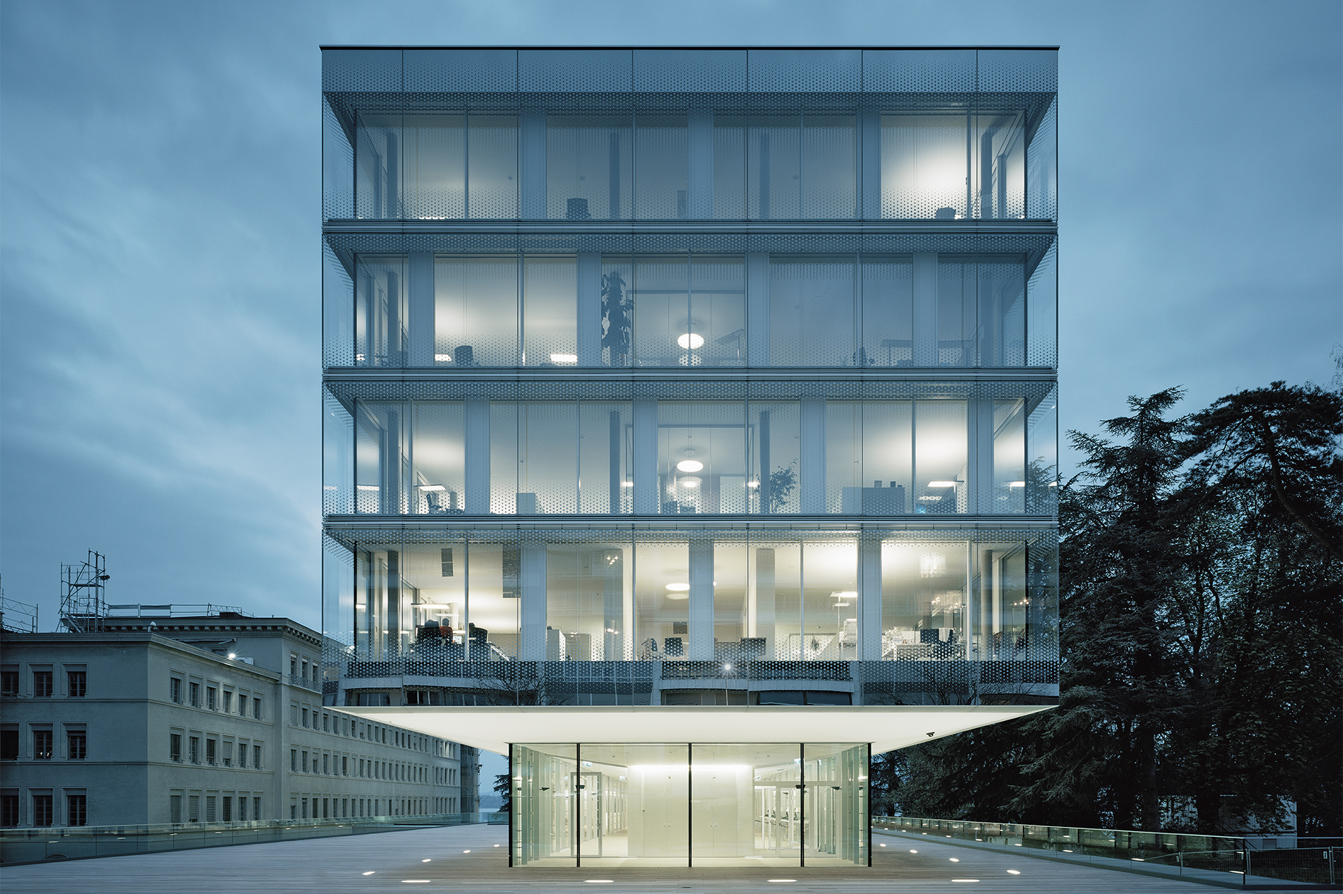 World Trade Organization Building by Wittfoht Architekten - Archiscene