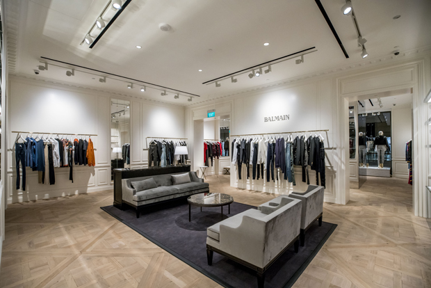 kom videre Virus Natura BALMAIN'S FIRST STORE IN SOUTHEAST ASIA