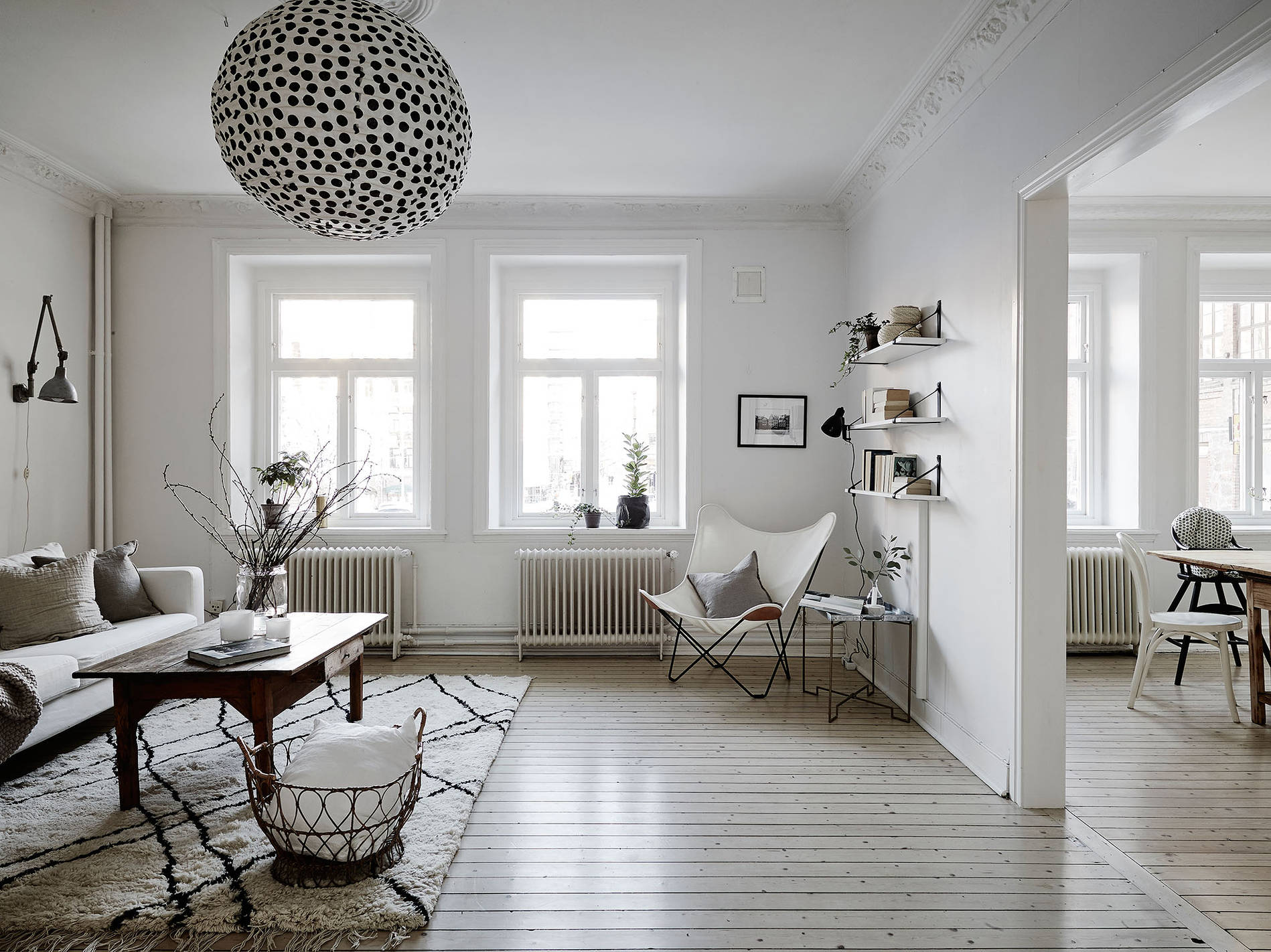 Swedish interior design on Nordhemsgatan 31 A - Archiscene