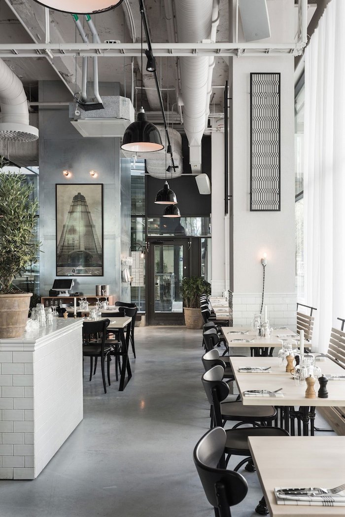 Usine Restaurant Interior by Richard Lindvall Archiscene Your Daily Architecture & Design Update