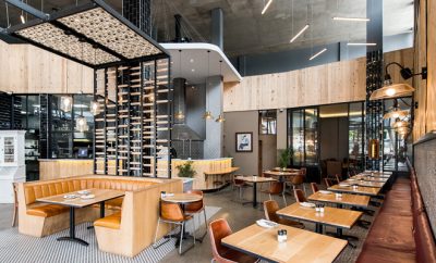 Piza e Vino Restaurant by Inhouse Brand Architects