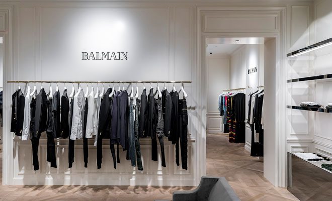 kom videre Virus Natura BALMAIN'S FIRST STORE IN SOUTHEAST ASIA