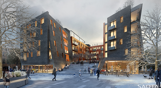 SAOTA announced as Winners of the Architectural Competition for the new Neuländer Quarree Precinct in Hamburg