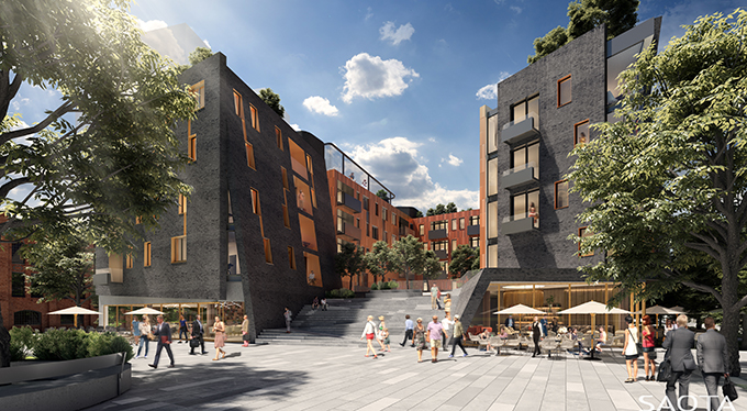 SAOTA announced as Winners of the Architectural Competition for the new Neuländer Quarree Precinct in Hamburg