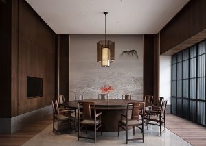 Sui Han San You Restaurant by JINGU PHOENIX SPACE PLANNING ORGANIZATION