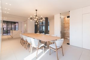 A House held by Shelves by blaanc borderless architecture