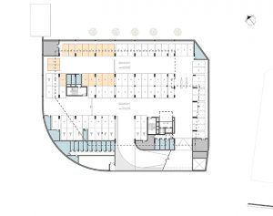 Axis - Sculpted Monolithic Apartment Block by dhk