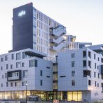 Axis - Sculpted Monolithic Apartment Block by dhk