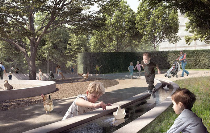 Esbjerg Bypark Design by Henning Larsen Architects