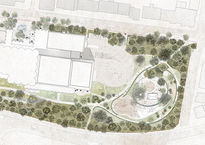 Esbjerg Bypark Design by Henning Larsen Architects