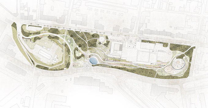 Esbjerg Bypark Design by Henning Larsen Architects