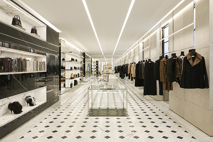 Saint Laurent opens Saint Laurent Rive Droite - Archiscene