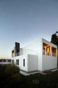 A Hillside House by Ming Ding Spatial Art Studio