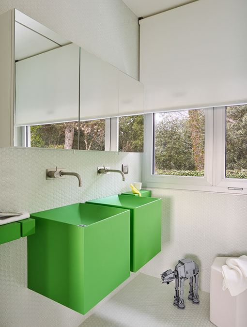 modern laundry room