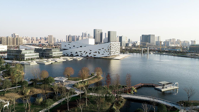 Hangzhou Yuhang Opera by Henning Larsen Architects