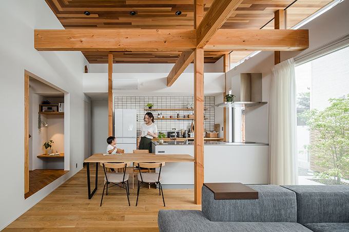 Kamikasa house by ALTS DESIGN OFFICE