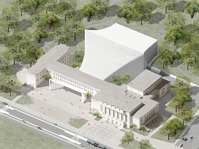 Ostrava Concert Hall by Henning Larsen Architects