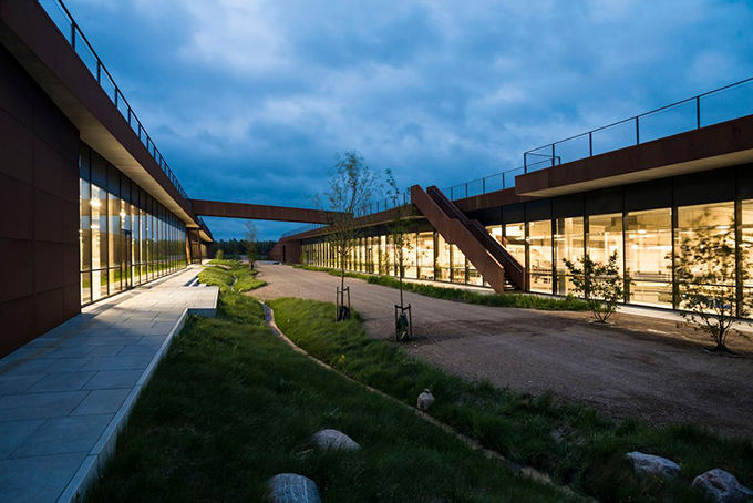 Solrødgård Water Treatment Plant by Henning Larsen