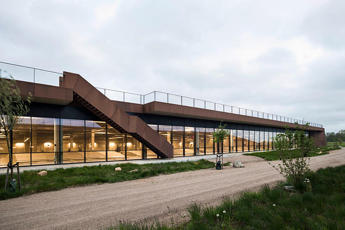 Solrødgård Water Treatment Plant by Henning Larsen