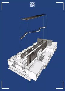 Tenglong Apartment's Apace Design by CUN Design