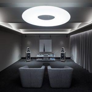 Audio and Video Showroom VOIX by Barbora Léblová and Ivo Herman