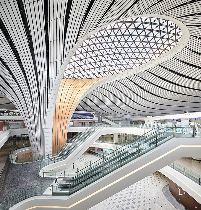 Beijing Daxing International Airport by Zaha Hadid Architects inaugurated