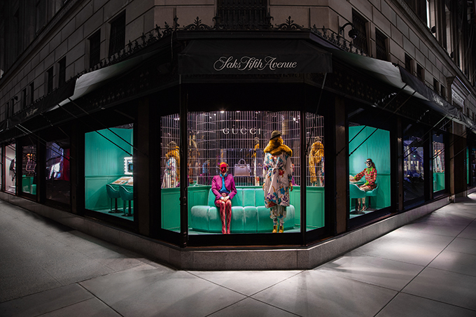 Window Takeovers at Saks Fifth Avenue