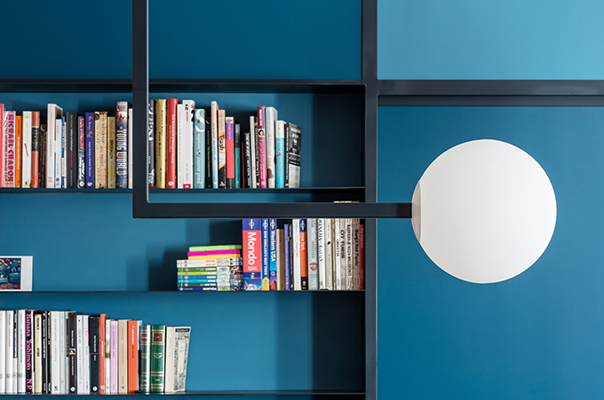 The writer’s machine Turin apartment rehabilitation by Studio Doppio