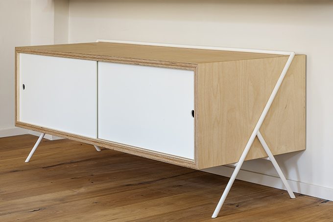 The writer’s machine Turin apartment rehabilitation by Studio Doppio