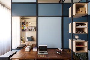 The writer’s machine Turin apartment rehabilitation by Studio Doppio