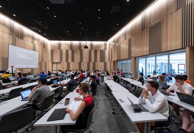 University of Cincinnati Lindner College of Business by Henning Larsen