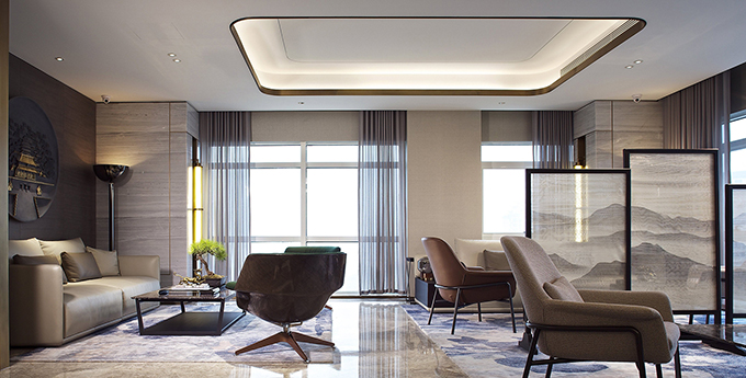 Beijing Taihejinzun Sales Center by SHJY Art Design