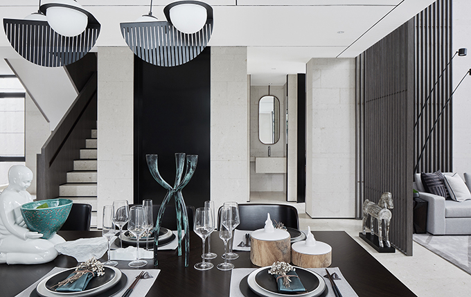 The Landscape Mansion Model Villa by ONE-CU