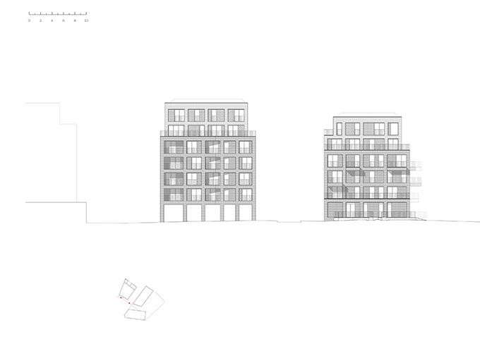 88 Housing Units along the Ourcq Canal in Pantin by Avenier Cornejo