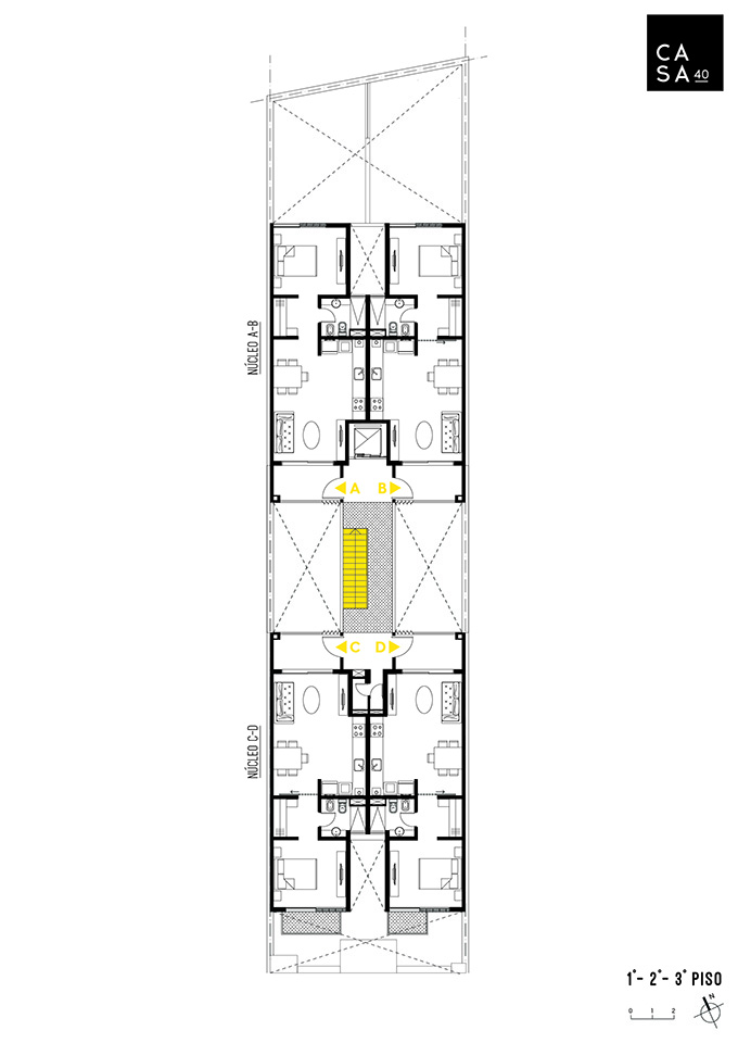 Casa 40 by Quaranta & Coraglio Arquitectos