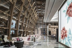 Fuzhou Taihe Qingyun Sales Center by Shanhejinyuan Art Design