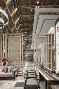 Fuzhou Taihe Qingyun Sales Center by Shanhejinyuan Art Design