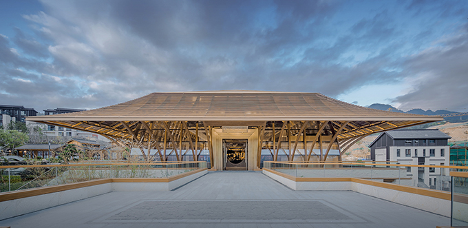 Fuzhou Taihe Qingyun Sales Center by Shanhejinyuan Art Design