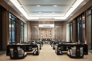 Fuzhou Taihe Qingyun Sales Center by Shanhejinyuan Art Design